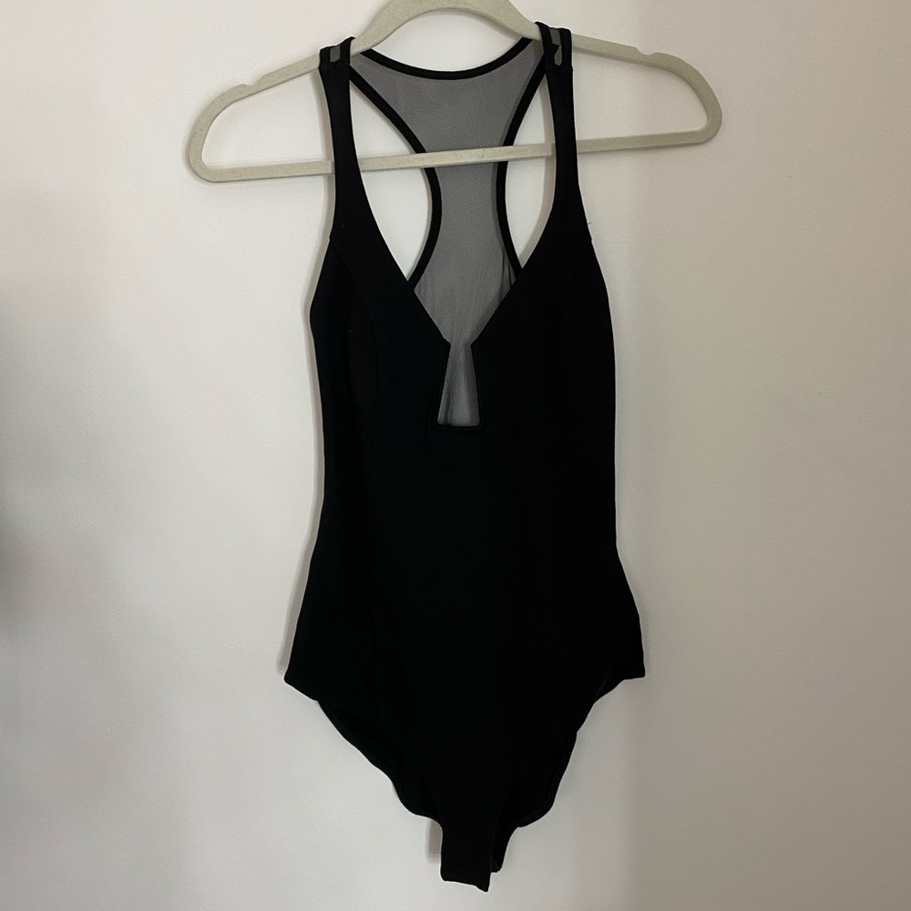 UO Plunge Neck Bodysuit